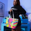 BOLSO DE MANO EUPHORIC DARKNESS TOTE