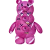 Mochila de peluche con osito de tres cabezas