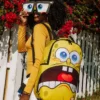 Mochila de Spongebob con ojos desmontables «Eye Pop»