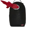 MOCHILA DE TELA DE PELUCHE «BIG BITE» CON MOTIVO DE TIBURÓN