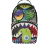 Mochila PSYCHO WORLD OF FUN (CON PARCHOS PARA LOS OJOS DE VELCRO DESMONTABLES)