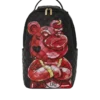 Mochila QUILT CON OSO DIABLO PINTADO A MANO (DLXV)