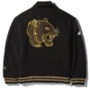 A.I.9 AFRICAN INTELLIGENCE GUILDED LEOPARD - CHAQUETA VARSITY EN COLABORACIÓN CON SANDFLOWER