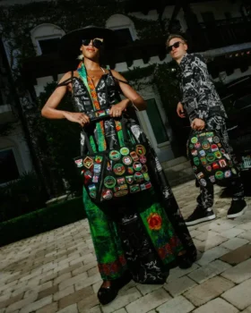 A.I. THE 54 (PATCHES OF AFRICA) BOLSO TOTE CARGO