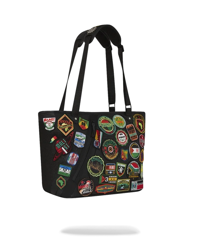 A.I. THE 54 (PATCHES OF AFRICA) BOLSO TOTE CARGO