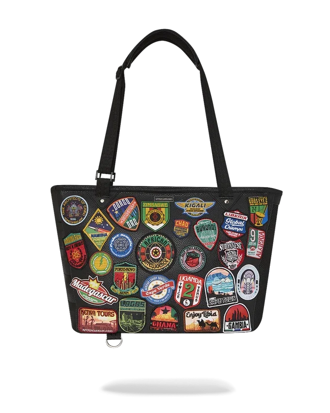 A.I. THE 54 (PATCHES OF AFRICA) BOLSO TOTE CARGO