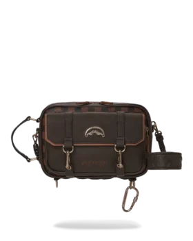 BOLSA DE BOLSOS MENSAJERO CHECKMATE ROYALE COLOR LADRILLO