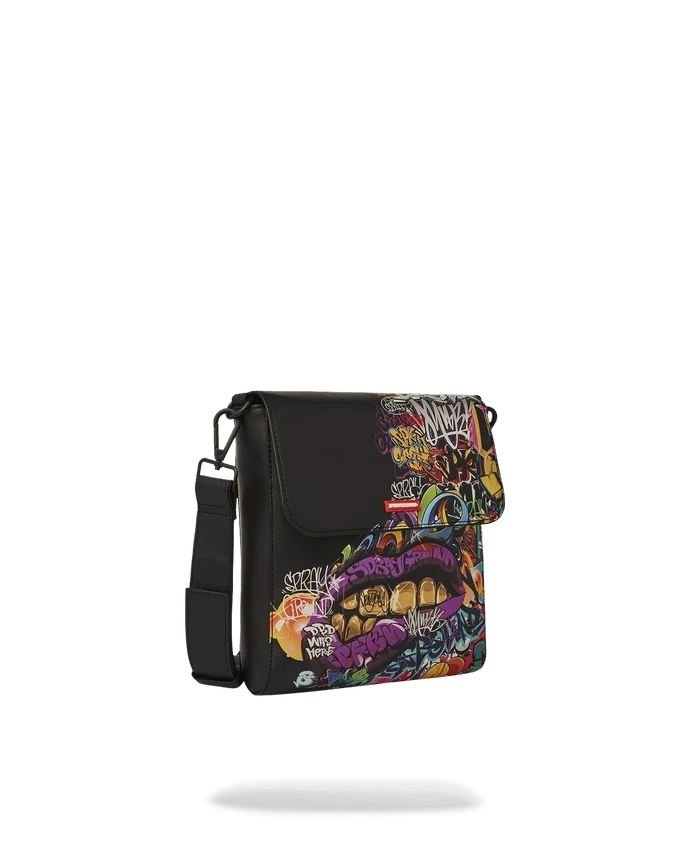BOLSA DE BOLSOS MENSAJERO HALF GRAF LIPS