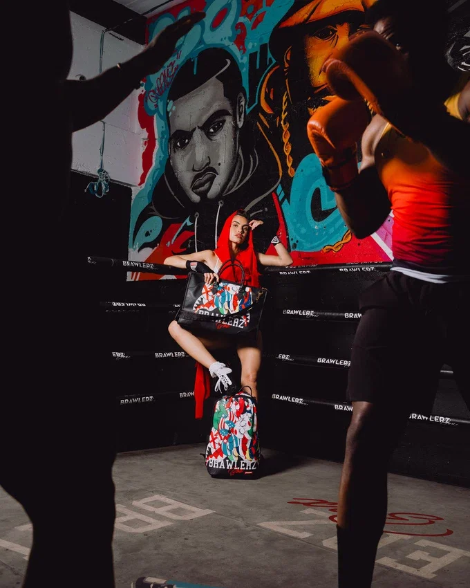 Mochilas de colaboración con el Club de Boxeo BRAWLERZ de Miami