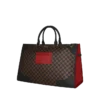 BOLSA DE DEPORTE PIRAMIDAL BOSS CON ESTAMPADO DE CUADROS DE KATANA