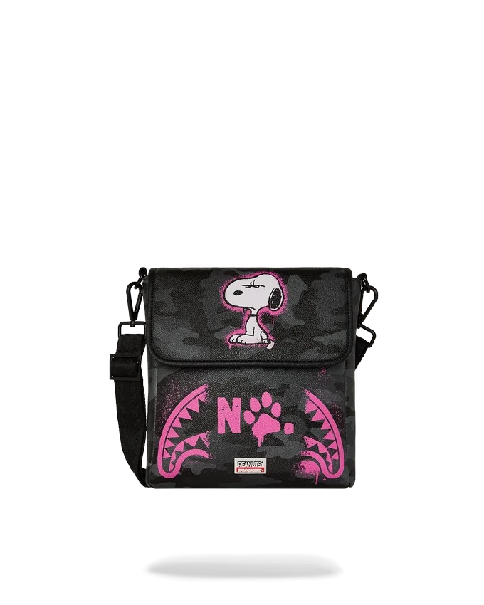 BOLSA DE HOMBRE BOLSOS CRUZADOS «SNOOPY, ESO ES UN NO, NO»