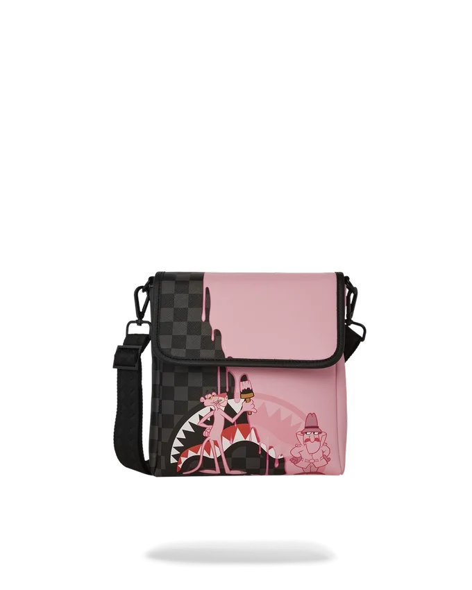 BOLSA DE HOMBRO TIPO BOLSO MENSAJERO PINK PANTHER PINK PAINTER