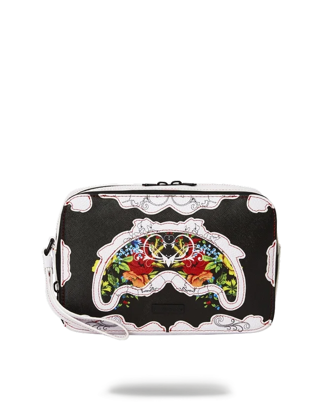 BOLSA DE NECESERES FLORAL CUT
