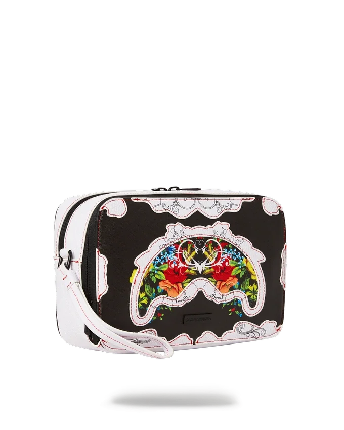BOLSA DE NECESERES FLORAL CUT