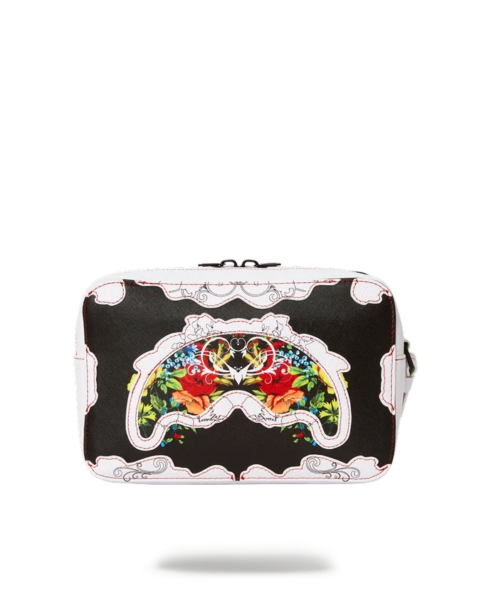 BOLSA DE NECESERES FLORAL CUT
