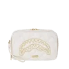 BOLSA DE NECESERES RIVIERA LE BLANC CON CADENA DORADA Y DISEÑO DE TIBURÓN