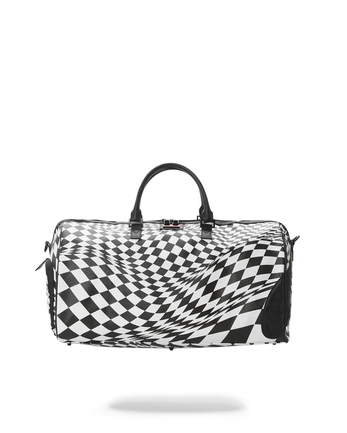 BOLSA DE VIAJE CON ESTAMPADO DE CUADROS TRIPPY