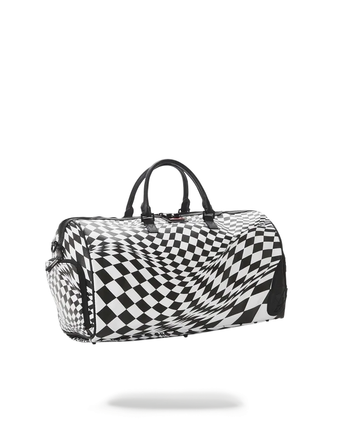 BOLSA DE VIAJE CON ESTAMPADO DE CUADROS TRIPPY