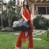 BOLSA DE VIAJE GRIS «Shark Bite Sharks In Paris»