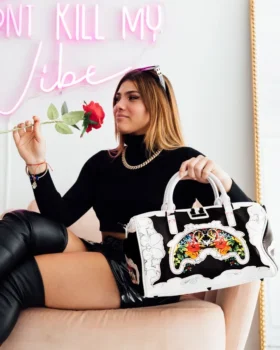 BOLSA DE VIAJE MINI «FLORAL CUT»