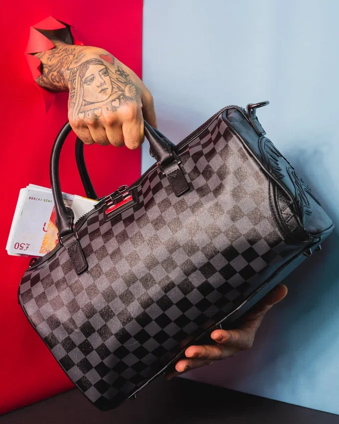 BOLSA DE VIAJE MINI HENNY NEGRA