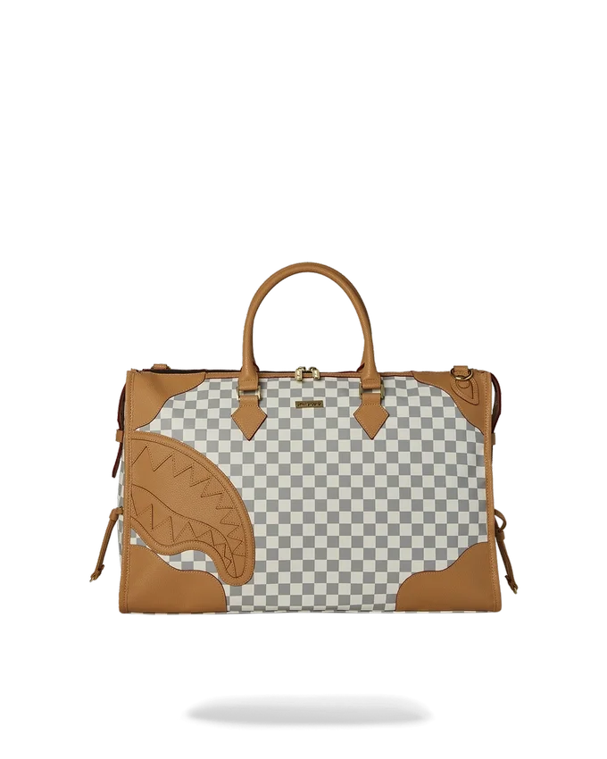 BOLSA DE VIAJE PIRAMIDAL HENNY LATTE