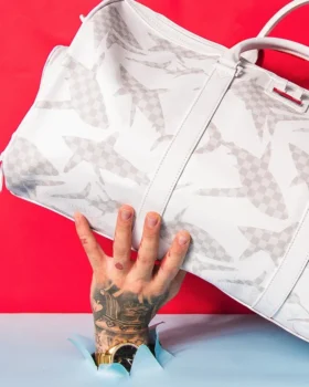 BOLSA DE VIAJE SHARK CHECK (BLANCA)