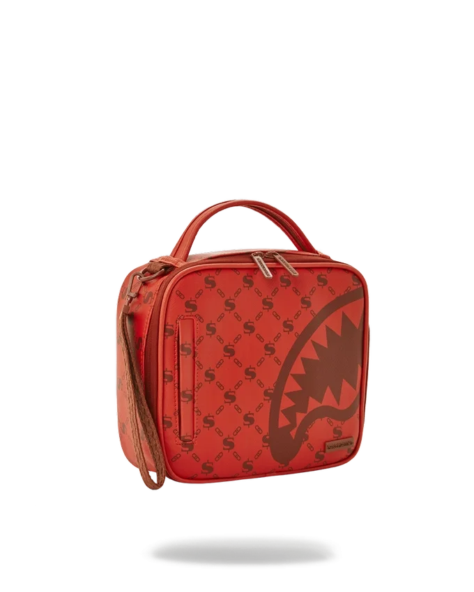 BOLSAS PARA ALMUERZO DE LADRILLO CON DISEÑO DE BILLETES, TAMBIÉN CONOCIDA COMO BOLSA PARA DINERO