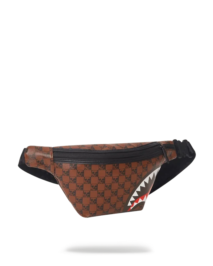 BOLSO BANDOLERA SAVVY CON TIBIONES Y CALAVERAS