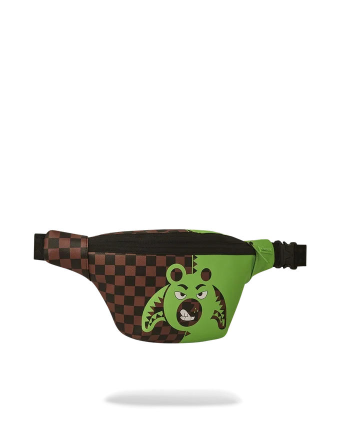 BOLSO BANDOLERA SAVVY «GREEN MONEY BEAR»