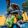 BOLSO BANDOLERA SAVVY «GREEN MONEY BEAR»