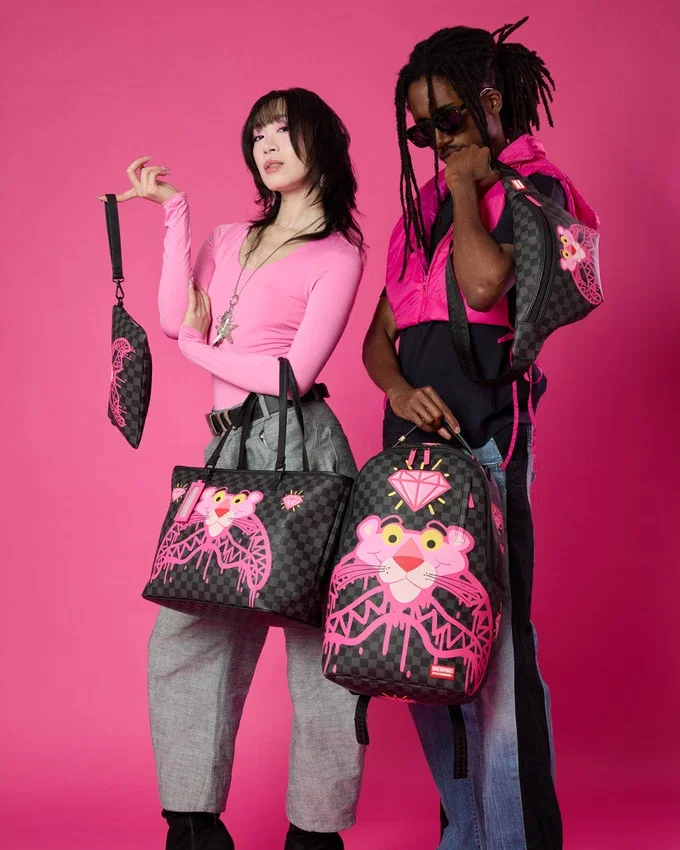 BOLSO BANDOLERA SAVVY «PINK PANTHER DIAMOND SHARK»