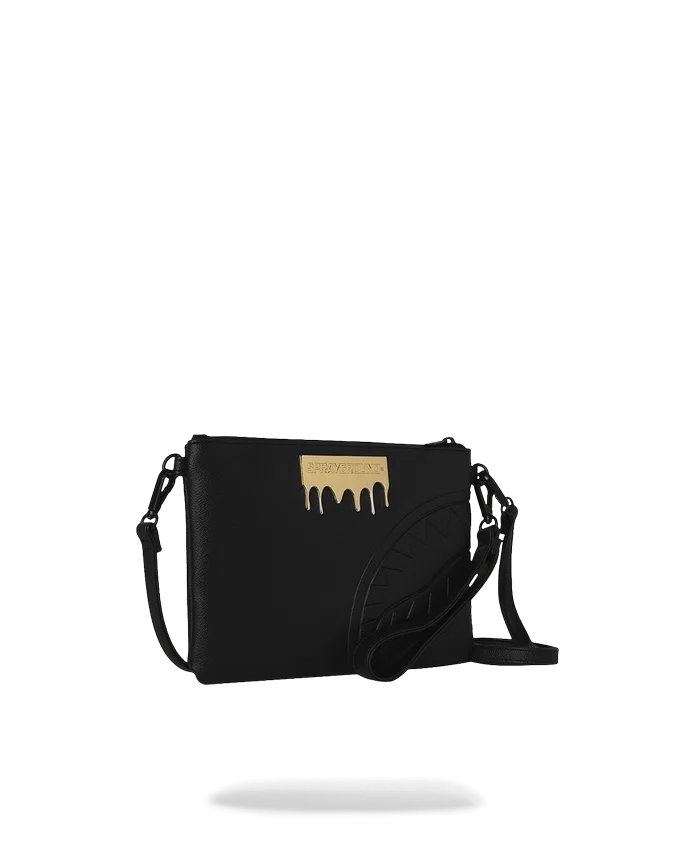 BOLSO CROSSOVER «GOLD BRICK DRIP»