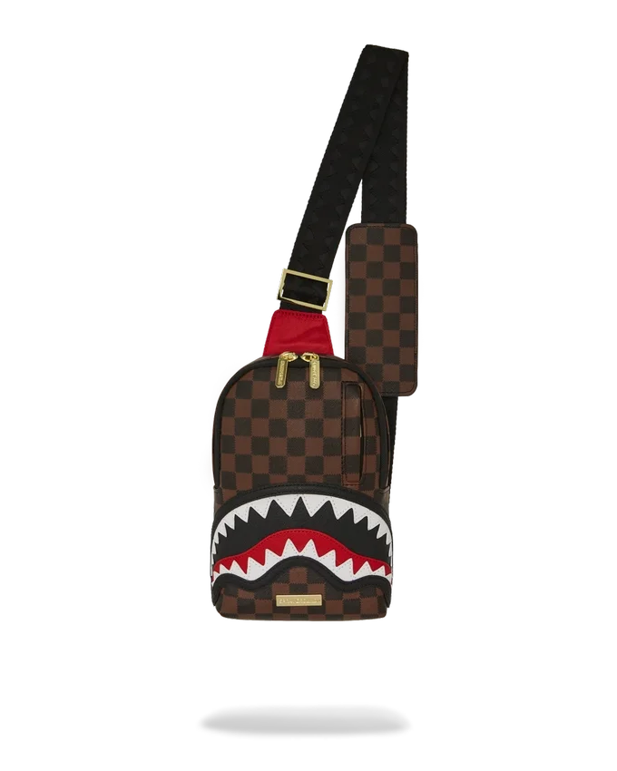 BOLSO CRUZADO DE UNA CORREA «SAWTOOTH SHARKS IN PARIS»