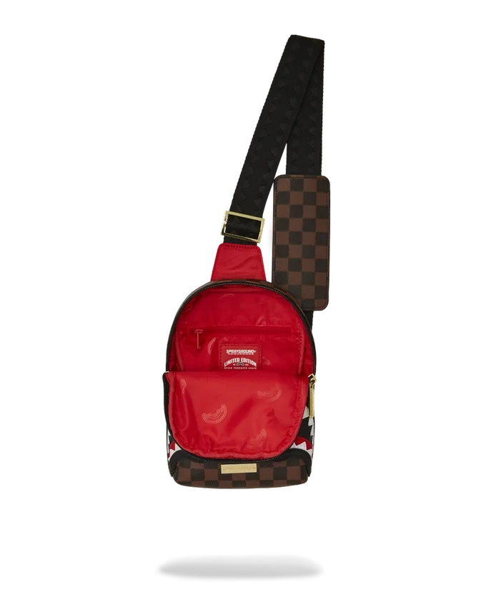 BOLSO CRUZADO DE UNA CORREA «SAWTOOTH SHARKS IN PARIS»