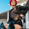 BOLSO DE BOLSILLO EXTERIOR CON CREMALLERA DORADA «Sharks in Paris» PARA MOCHILAS CRUZADAS