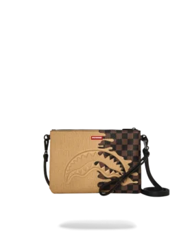 BOLSO DE MANO CROSSOVER CON EFECTO GOTAS DE DISEÑADOR