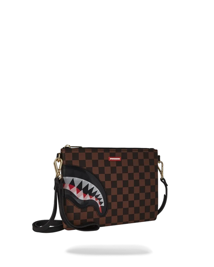 BOLSO DE MANO CROSSOVER CON EFECTOS LENTICULARES Y CORREA DE HOMBRO