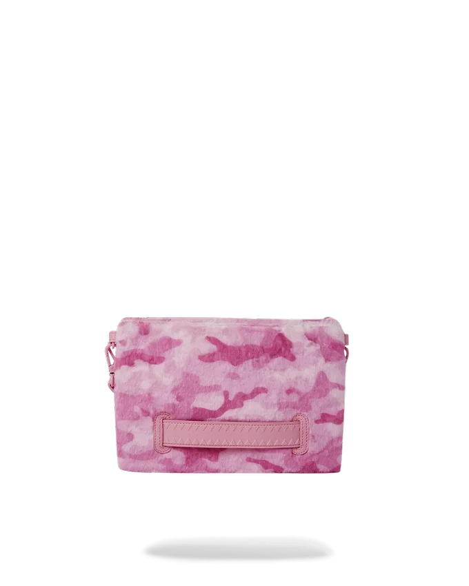 BOLSO DE MANO CROSSOVER «FURRROCIOUS» EN ROSA