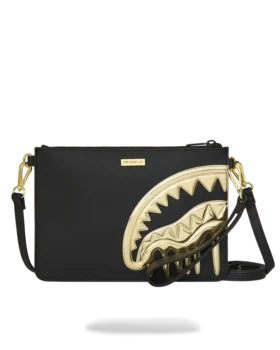 BOLSO DE MANO CROSSOVER GOLDHEART SHARK DRIP