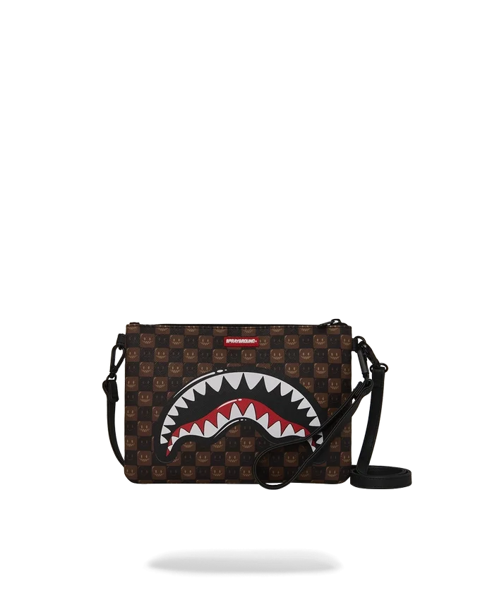 BOLSO DE MANO CROSSOVER «GRIN & GRIND» DE SHARKS IN PARIS