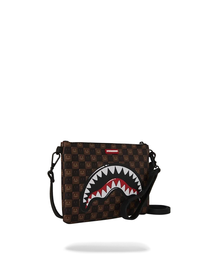 BOLSO DE MANO CROSSOVER «GRIN & GRIND» DE SHARKS IN PARIS