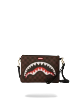 BOLSO DE MANO CROSSOVER SHARKS IN PARIS CON EFECTO DESENFOCADO