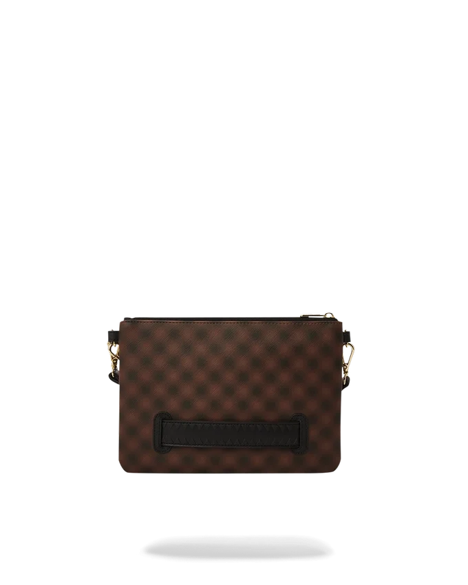 BOLSO DE MANO CROSSOVER SHARKS IN PARIS CON EFECTO DESENFOCADO