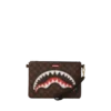 BOLSO DE MANO CROSSOVER SHARKS IN PARIS CON EFECTO DESENFOCADO