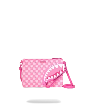 BOLSO DE MANO CROSSOVER «SHINOBI SHARKS IN PARIS» (ROSA)