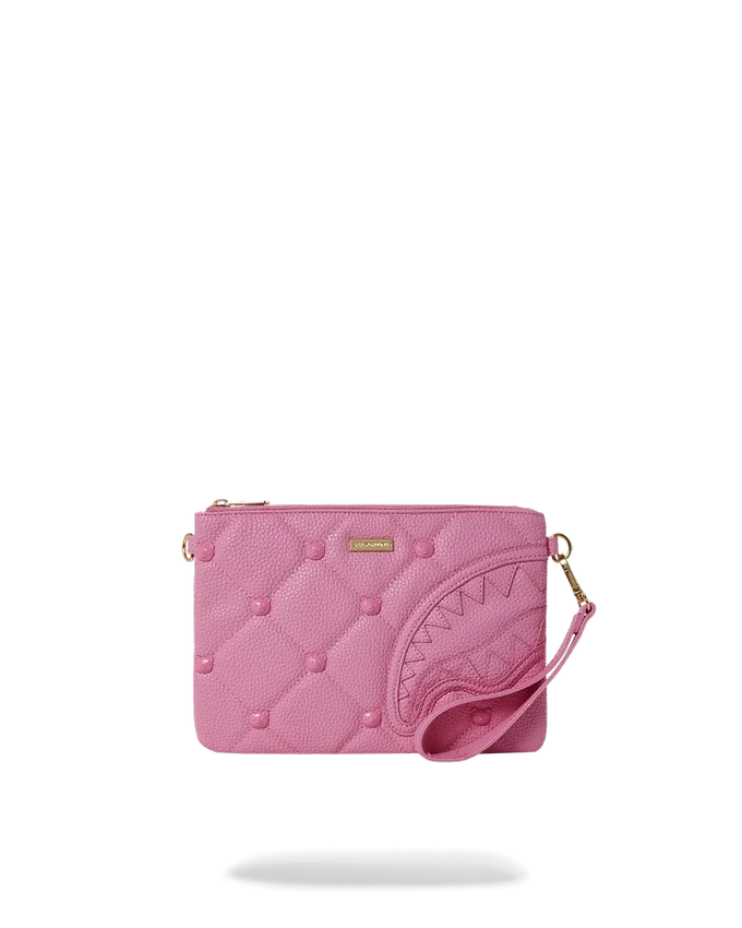 BOLSO DE MANO CROSSOVER SORBET STUNNA BEAR CON TACHAS