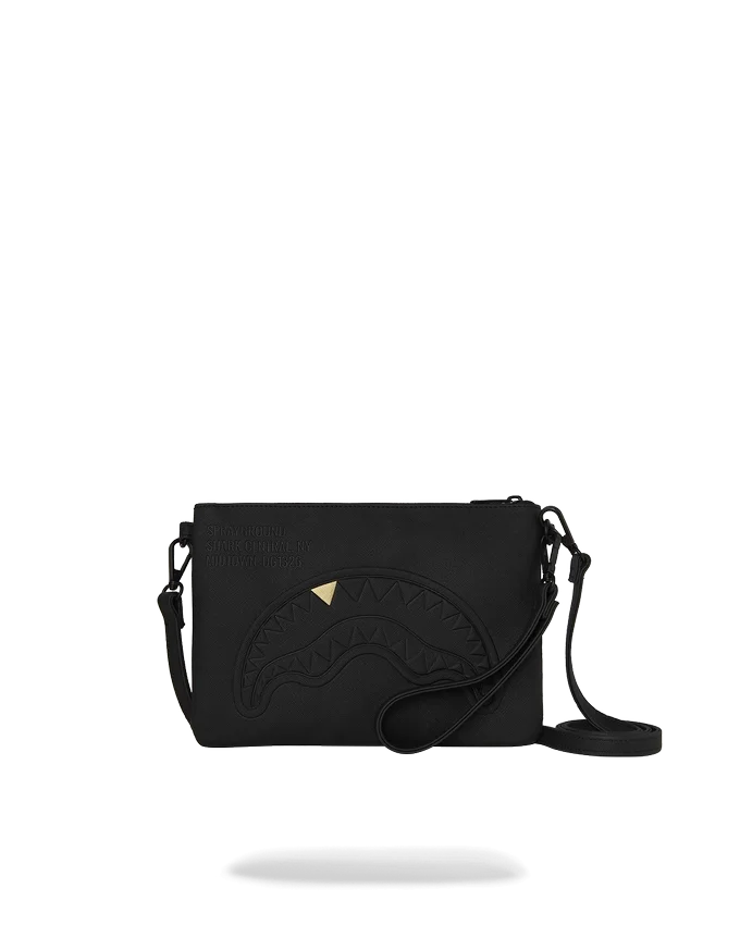 BOLSO DE MANO CROSSOVER «THE GOLDEN FANG SHARK»