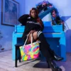 BOLSO DE MANO EUPHORIC DARKNESS TOTE