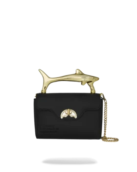 BOLSO DE MANO «THE GOLDEN FANG SHARK»